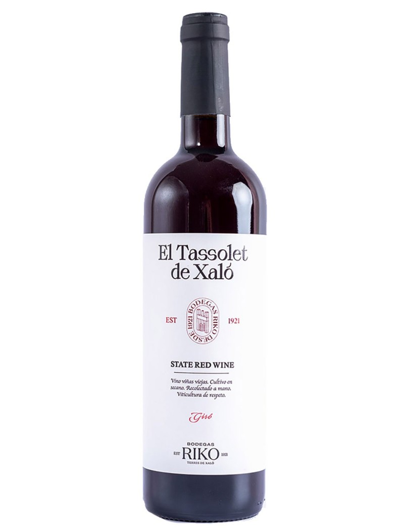 Red Wine Tassolet de Xaló | Shipping throughout Spain and Europe