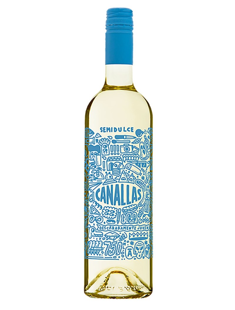 White Wine Canallas Semidulce | Shipping throughout Spain and Europe