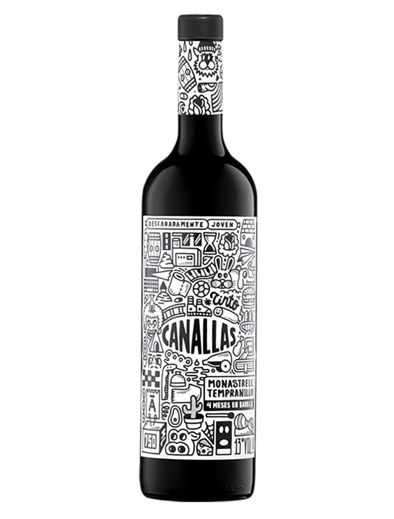 Red Wine Canallas Tinto | Shipping throughout Spain and Europe