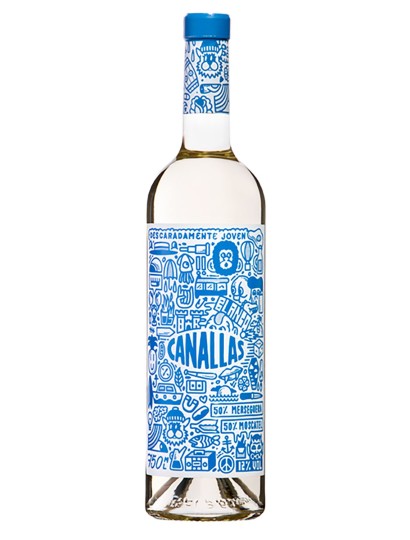 White Wine Canallas Blanco | Shipping throughout Spain and Europe