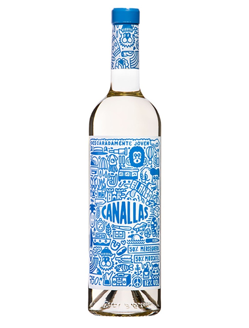 White Wine Canallas Blanco | Shipping throughout Spain and Europe